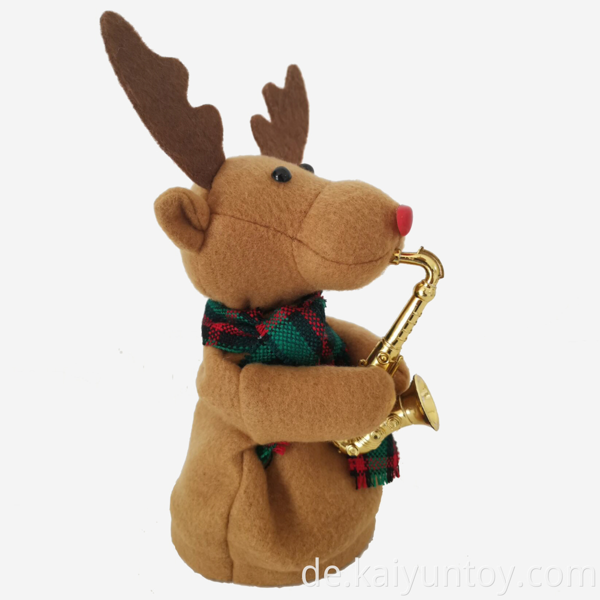 singing dancing reindeer toy